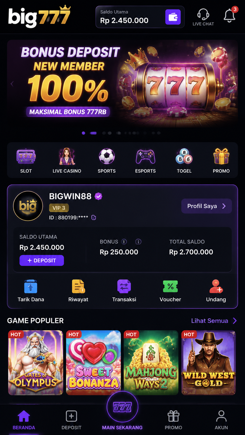 Screenshot 3 big777